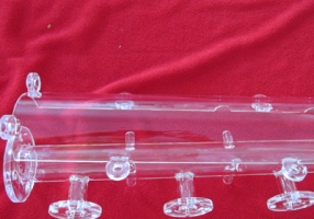 帶法蘭石英管道