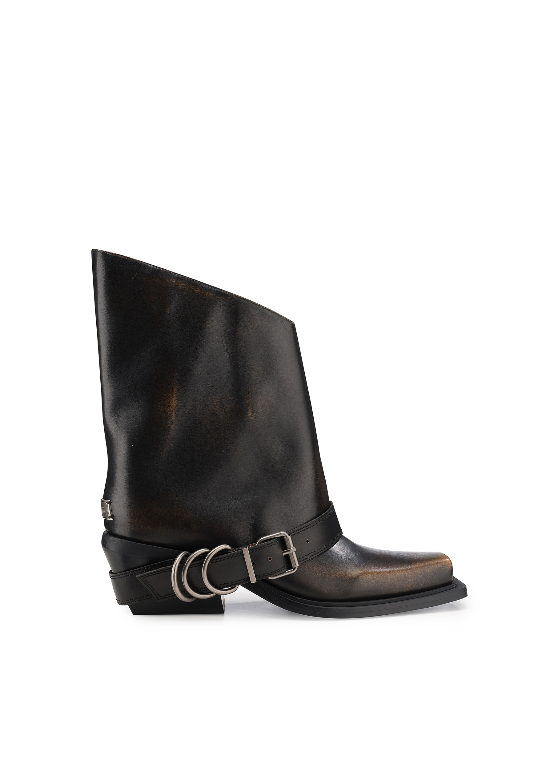 复古西部裤管靴