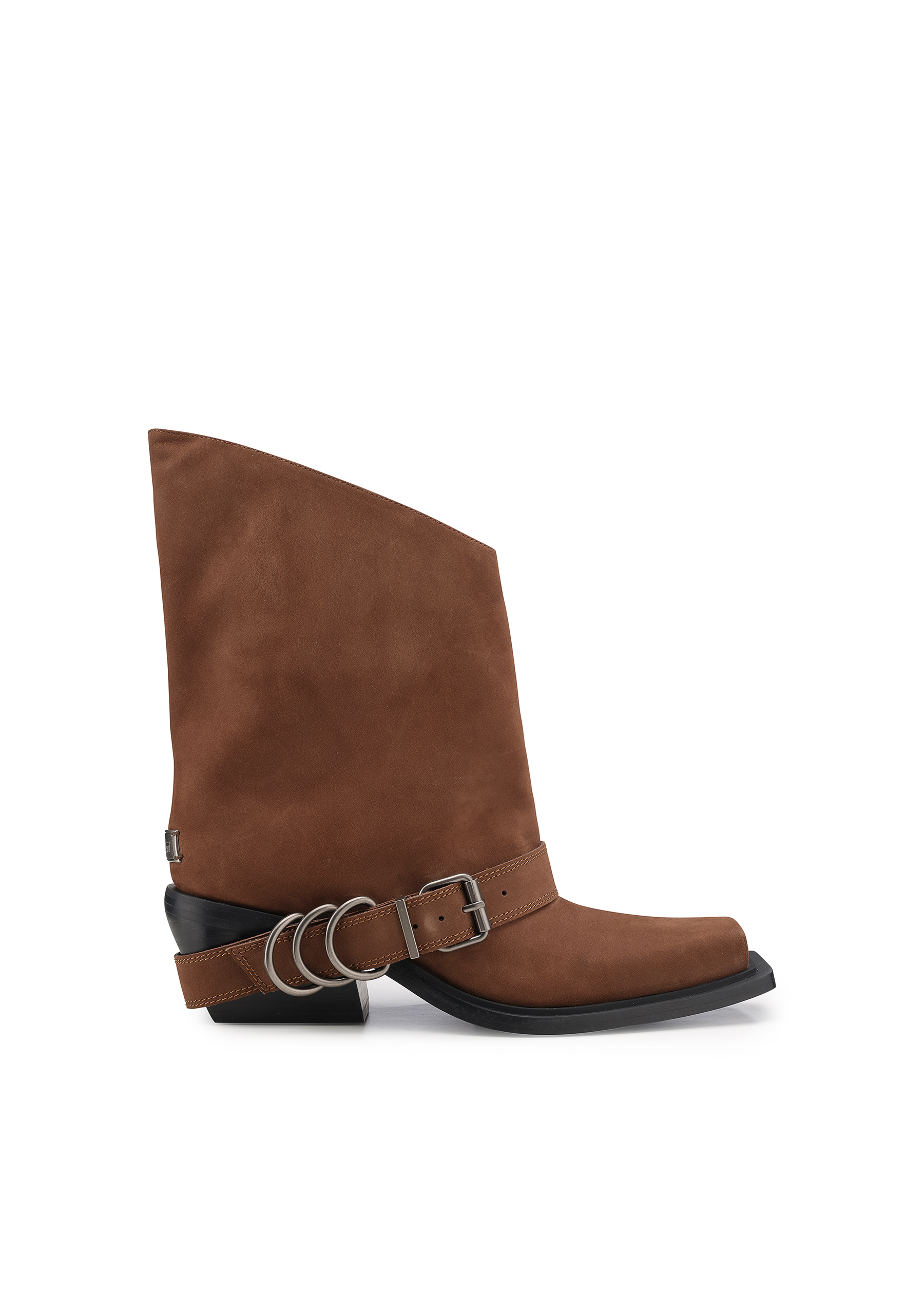 复古西部裤管靴