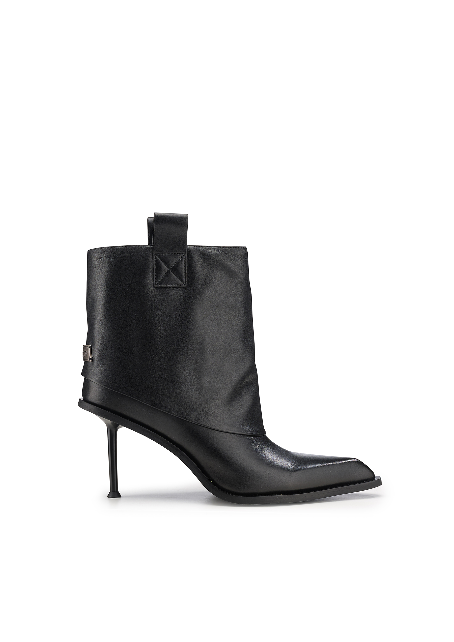 尖头高跟裤管靴