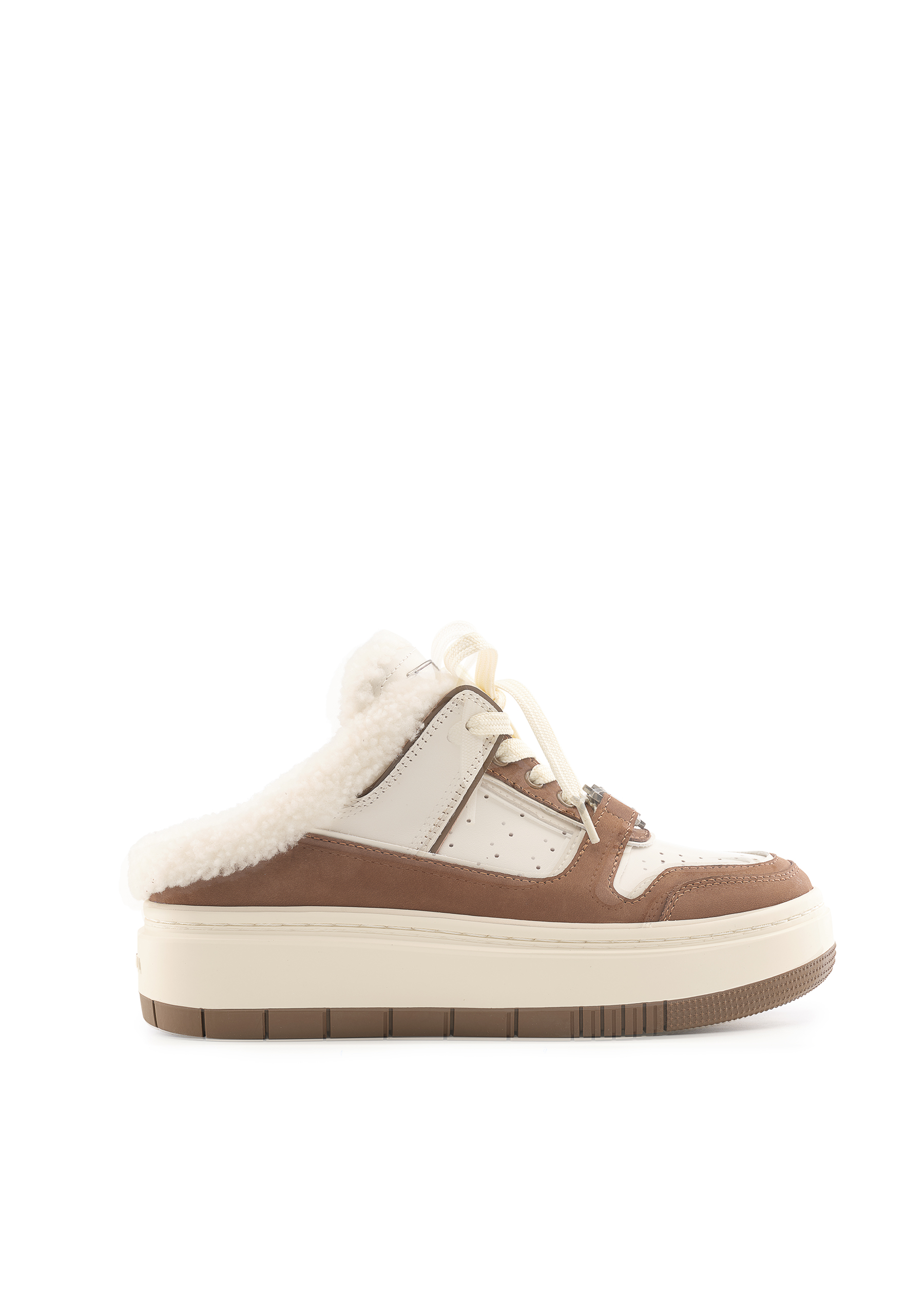 羔羊毛拼牛巴戈休闲穆勒板鞋