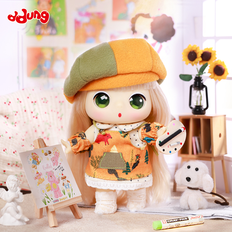 Ddung Marshmallow doll·Little painter