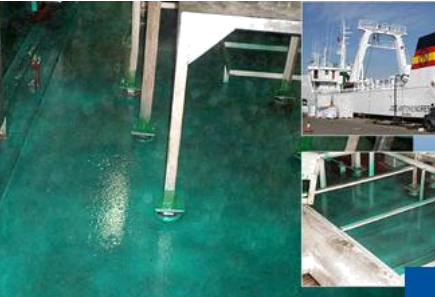 甲板及阀门上的应用