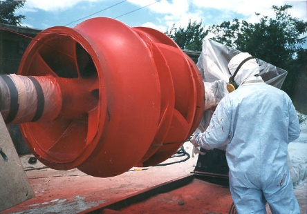 水轮机耐磨耐冲刷保护