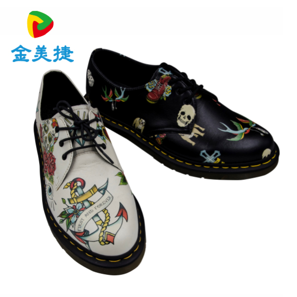 皮鞋数码印花