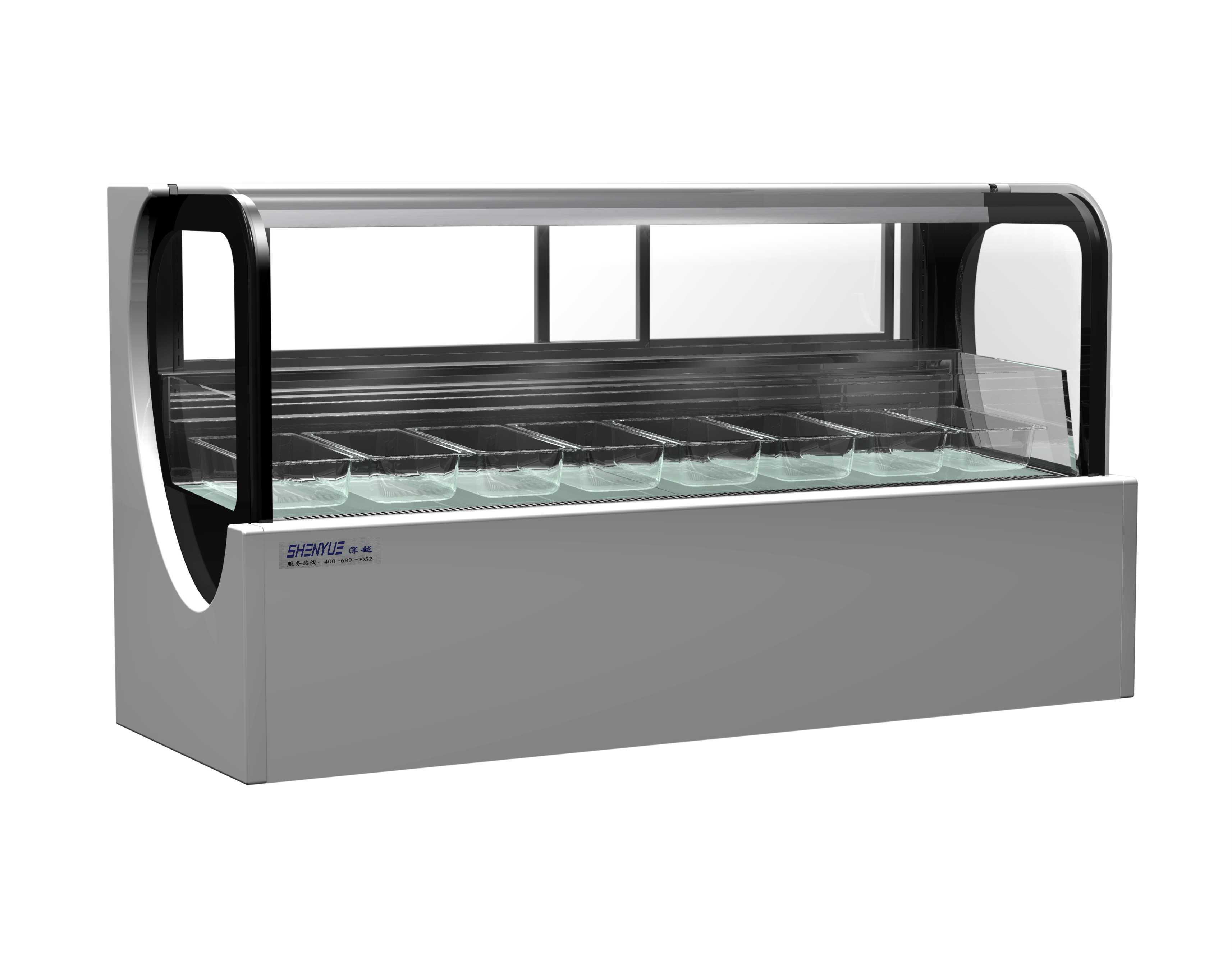 桌面四方型冰淇淋柜