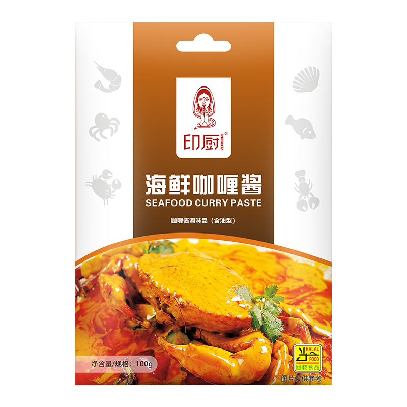 海鲜咖喱酱SEAFOOD CURRY PASTE