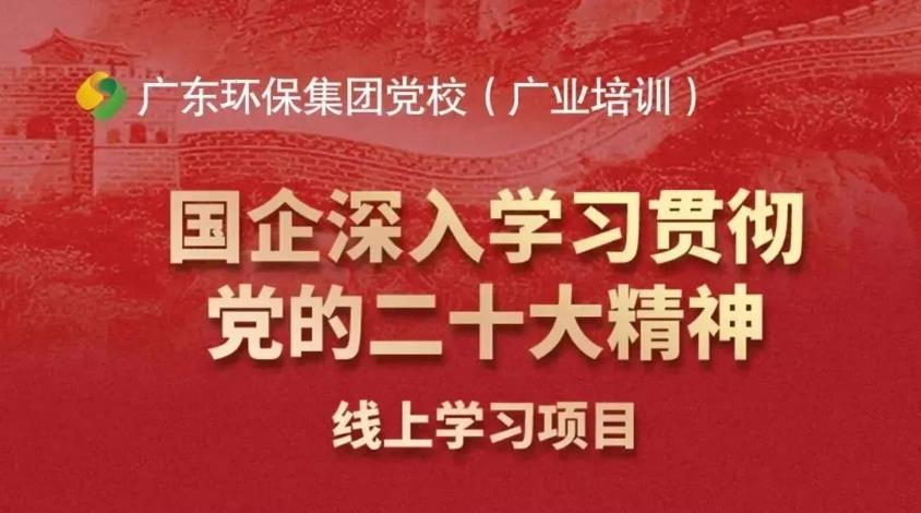 【精品项目】国企深入学习贯彻党的二十大精神线上学习项目