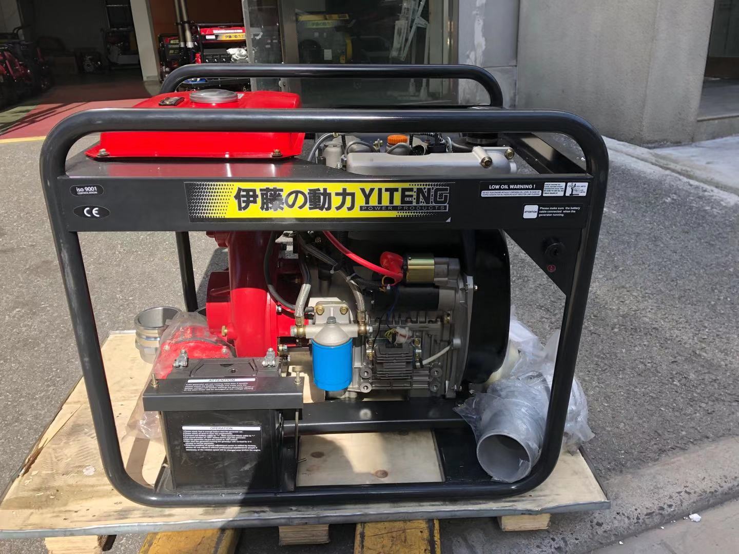 伊藤动力4寸柴油双缸高压抽水泵自吸泵YT40PI-2