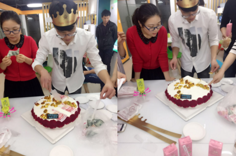 2017年4月份员工生日会