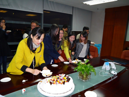 2014年11月份员工生日会