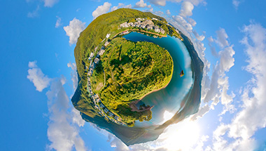 黄山御园半岛别墅360°全景