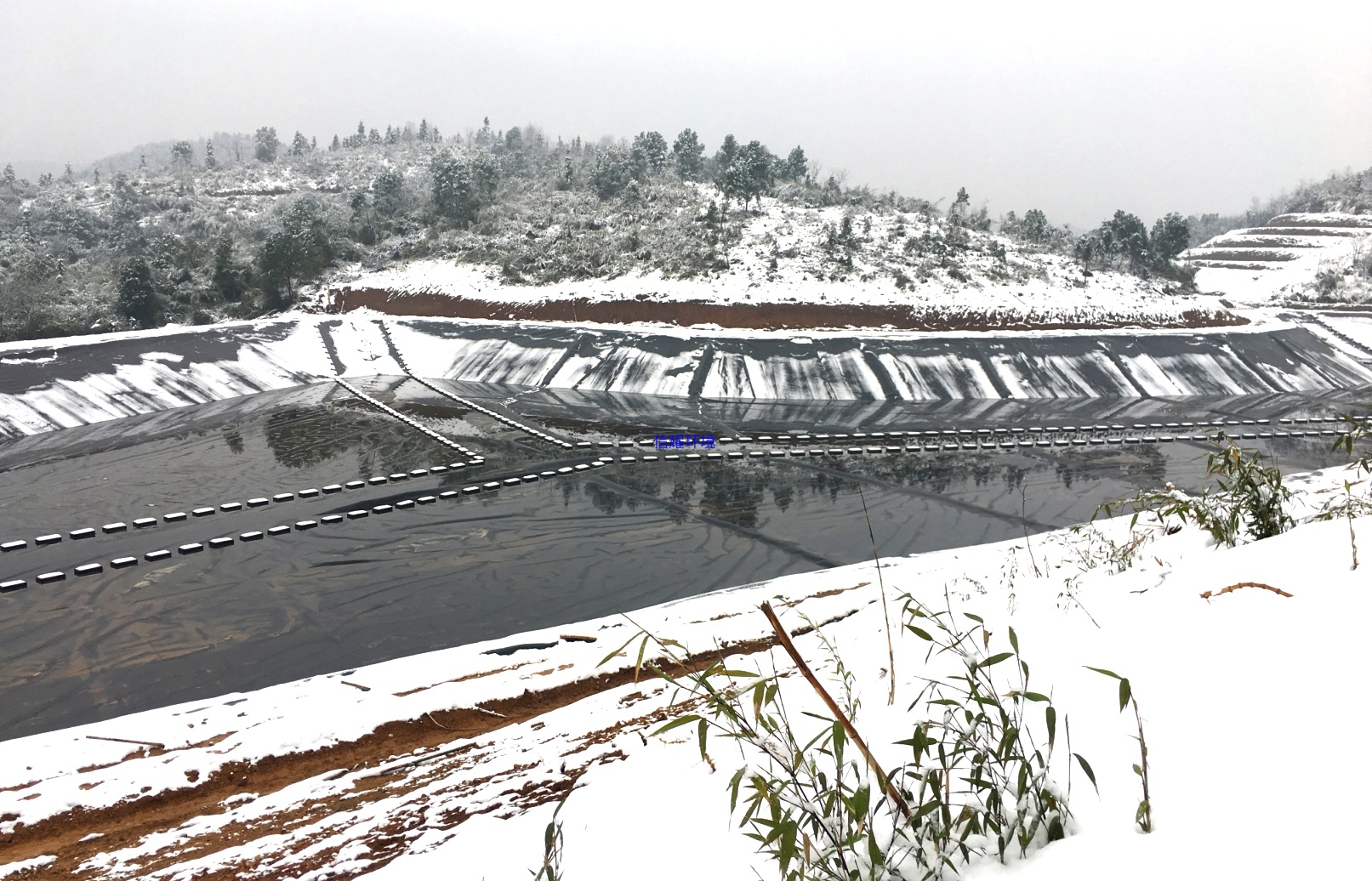 九江生活垃圾填埋场防渗及浮盖系统