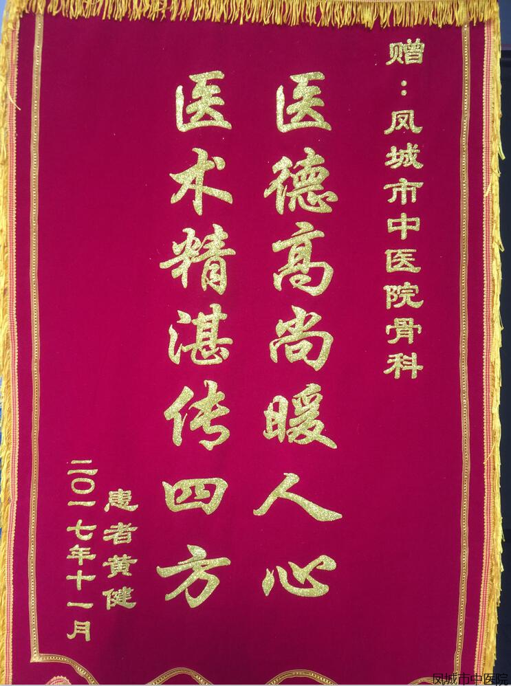赠中医院骨伤科