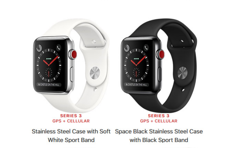 出租手表Apple Watch Series 3