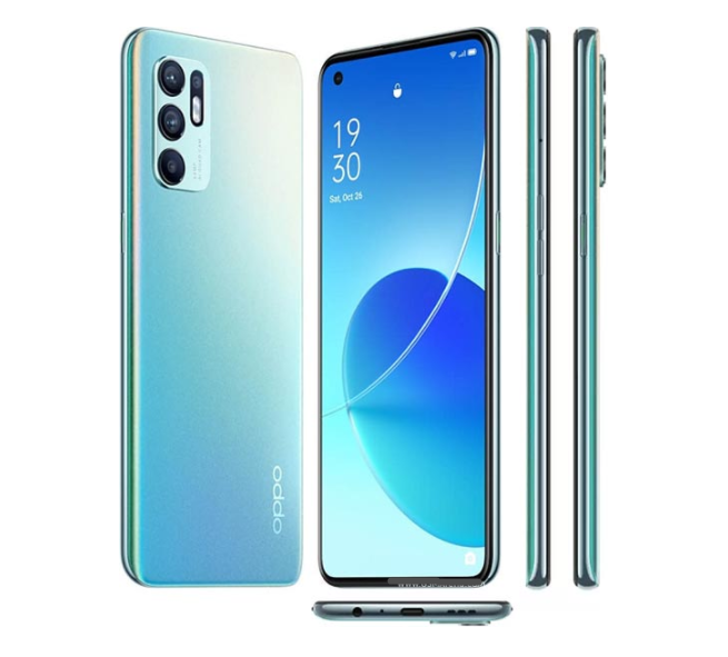 出租Oppo Reno6真机       Oppo Reno6