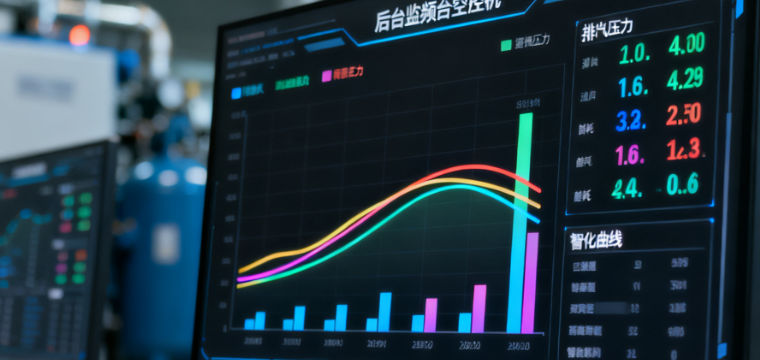 变频螺杆空压机-大型工厂高效生产的 “能源管家”