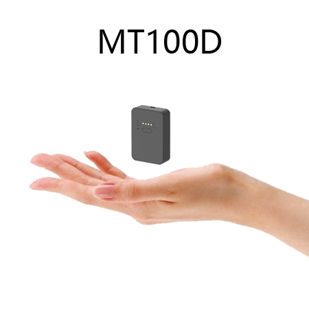 MT100D Ultra Small Portable Tracker with Magnetic Suction Charging Long Standby