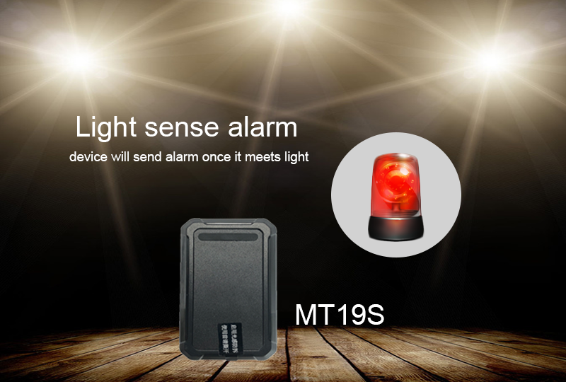 what is light sense alarm, how to use it in trackers ?
