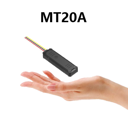 Super Mini Vehicle Tracker 4 Wires with Light Sense Alarm MT20A