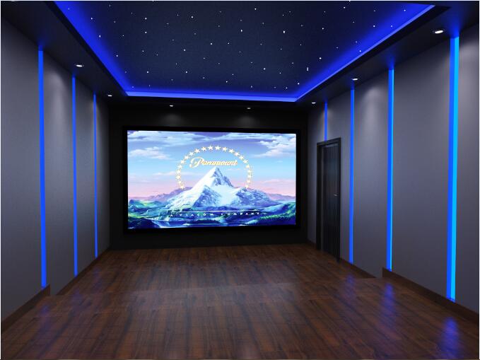 北京翠湖别墅家庭影院案例