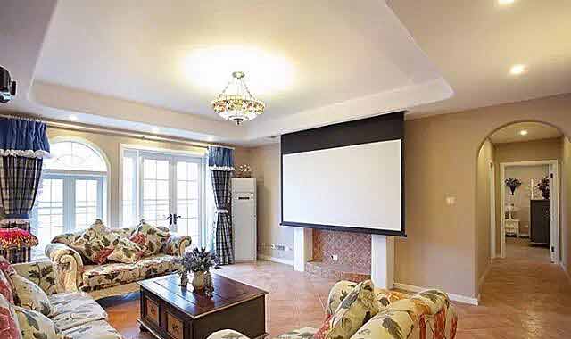 客厅家庭影院装修方案