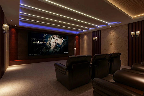 浙江湖州别墅家庭影院定制案例（太湖首创逸景）