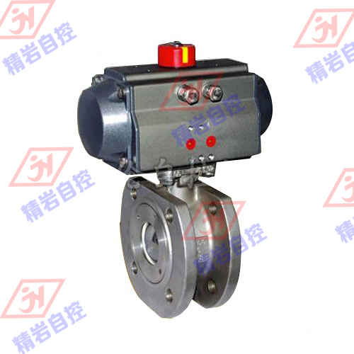 气动对夹薄型球阀