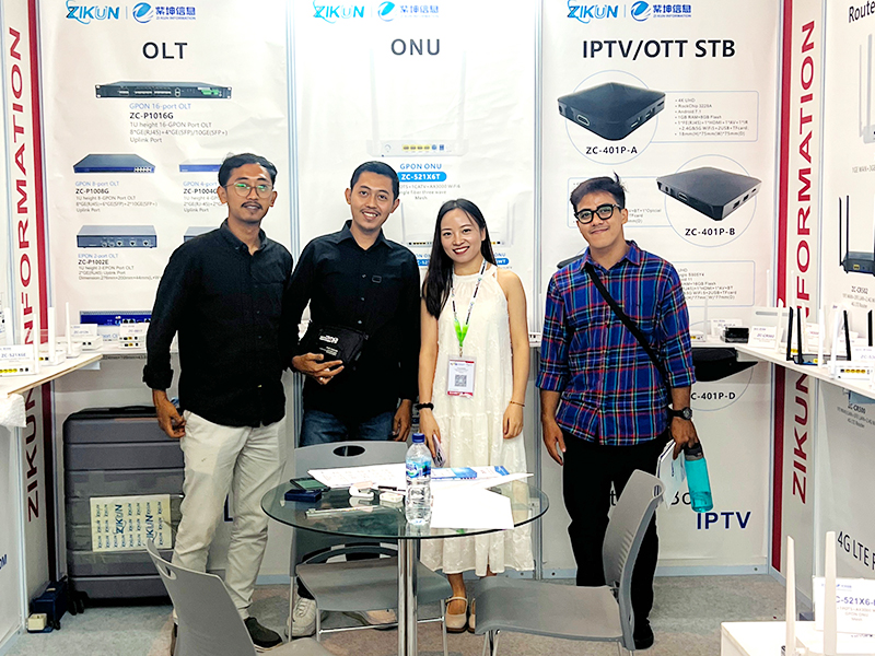 Zikun Information participated in the 2024 Indonesian Communications and Consumer Electronics Exhibition IIXS 2024