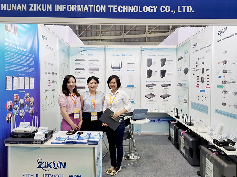 Zikun Information participated in the 2023 Vietnam International Communication and Communication Exhibition ICTCOMM