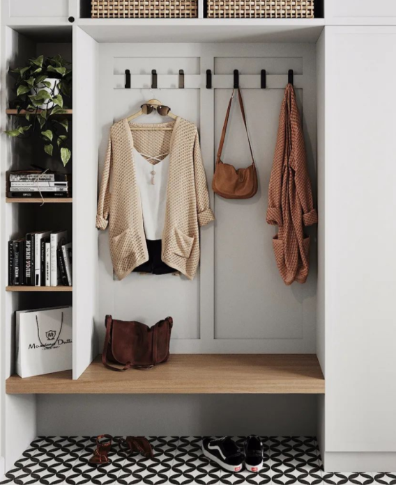 入户鞋柜的布局设计