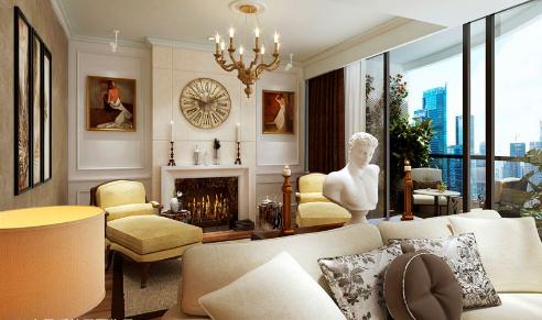 客厅插花风水 旺财又旺桃花-易德轩风水设计网