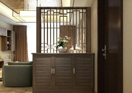 玄关隔断这样装修 让家风水更完美！-易德轩风水设计网