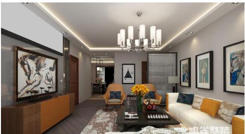 客厅装修，4大天花板风水要点不能马虎-易德轩风水设计网