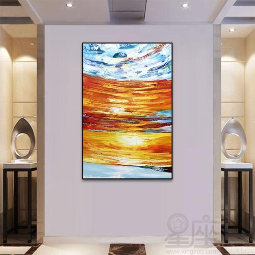 精心选进门玄关油画，从风格到尺寸打造居家独特温馨氛围！