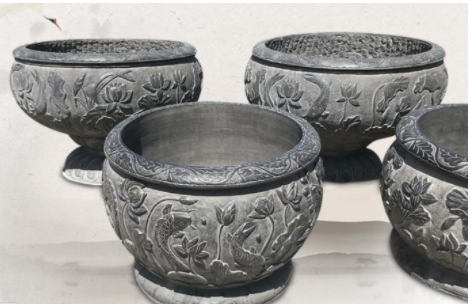 摆放石雕鱼缸的风水作用