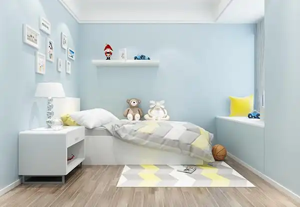 儿童睡房的风水讲究，不宜有压迫感！