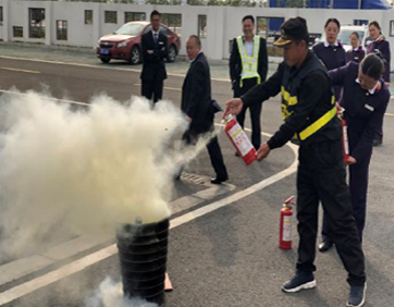 组织消防器材培训使用