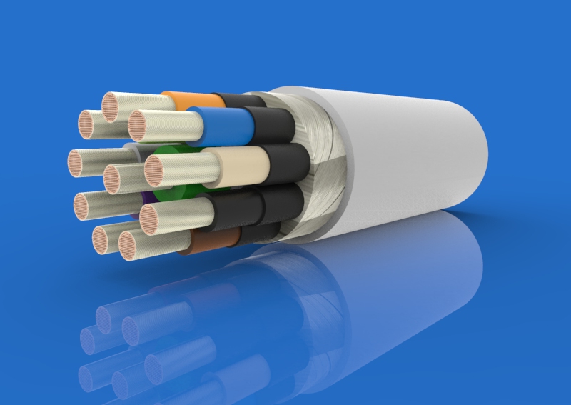 10C EKG cable