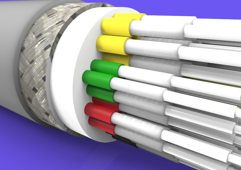 48C Ultrasound cable