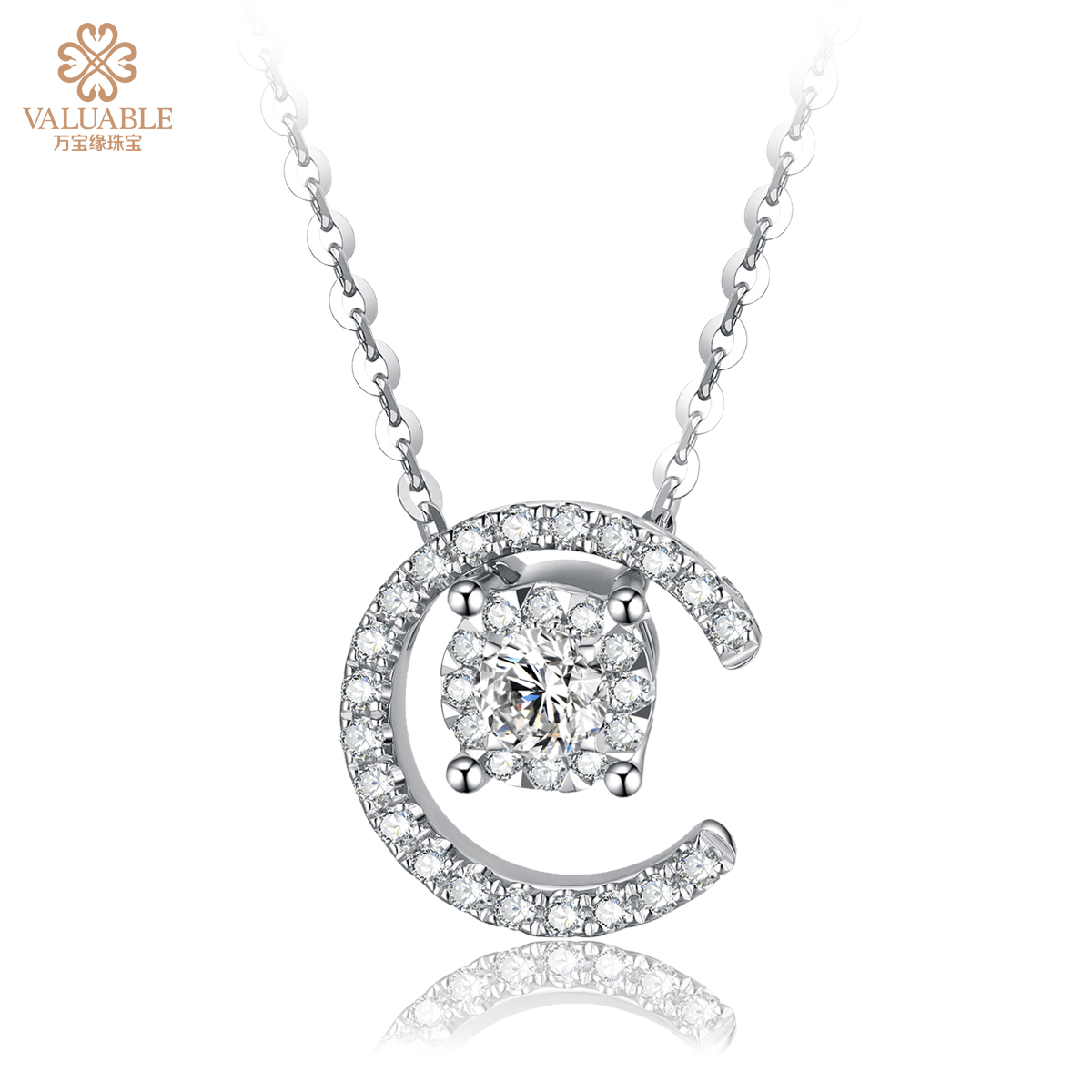 【爱的空间】月形项链