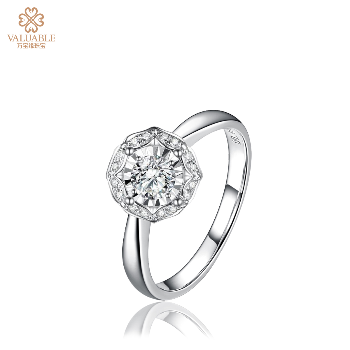 【绽放】钻石女戒