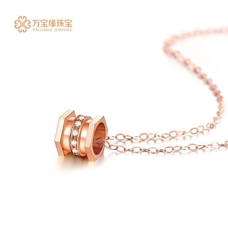 金750（小蛮腰款）钻石项链