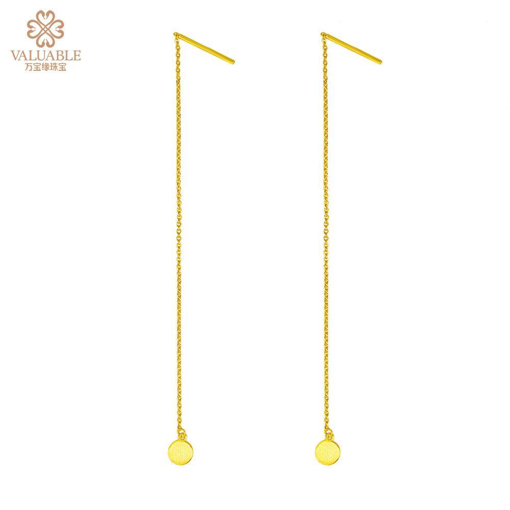 黄金耳坠