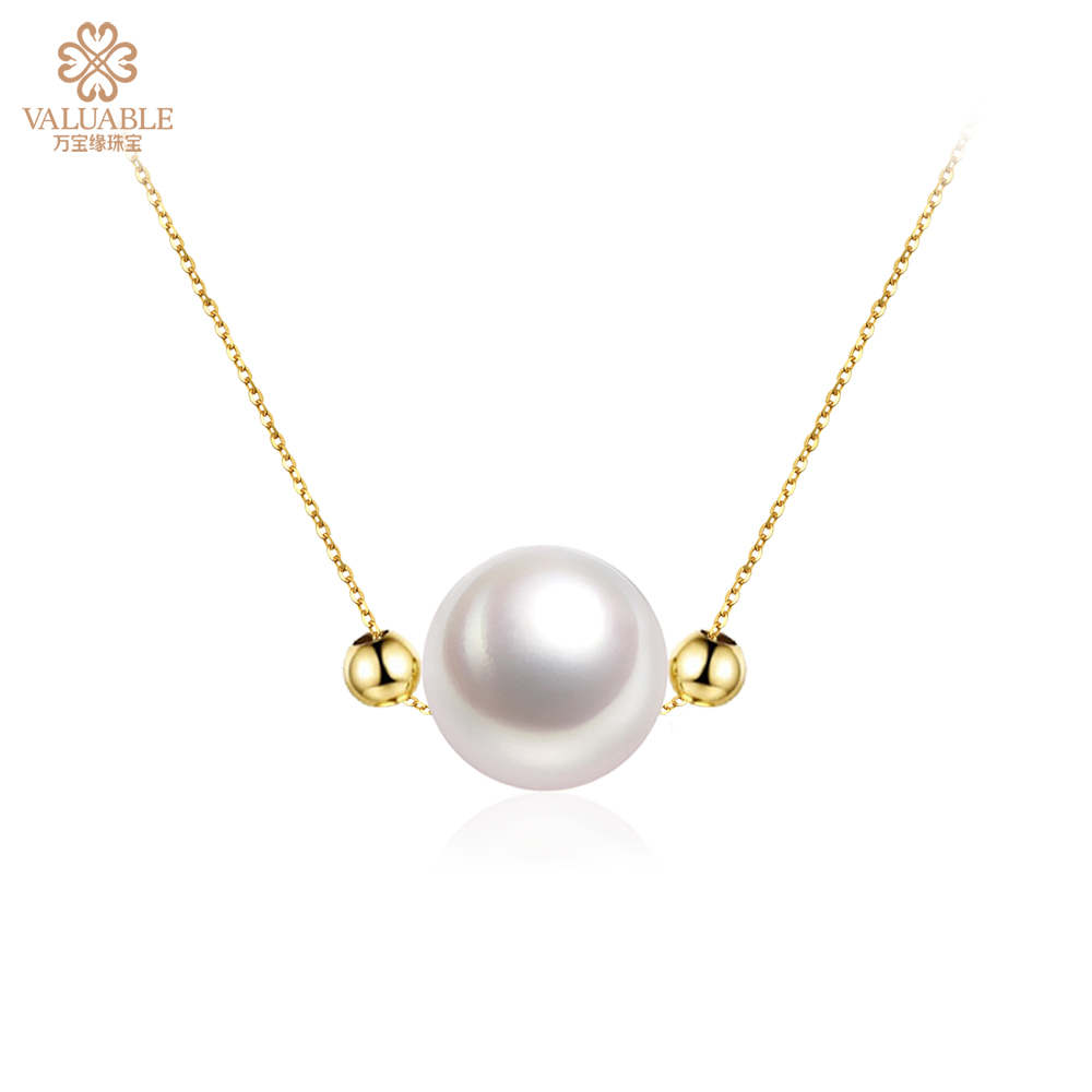 金750海水珍珠项链