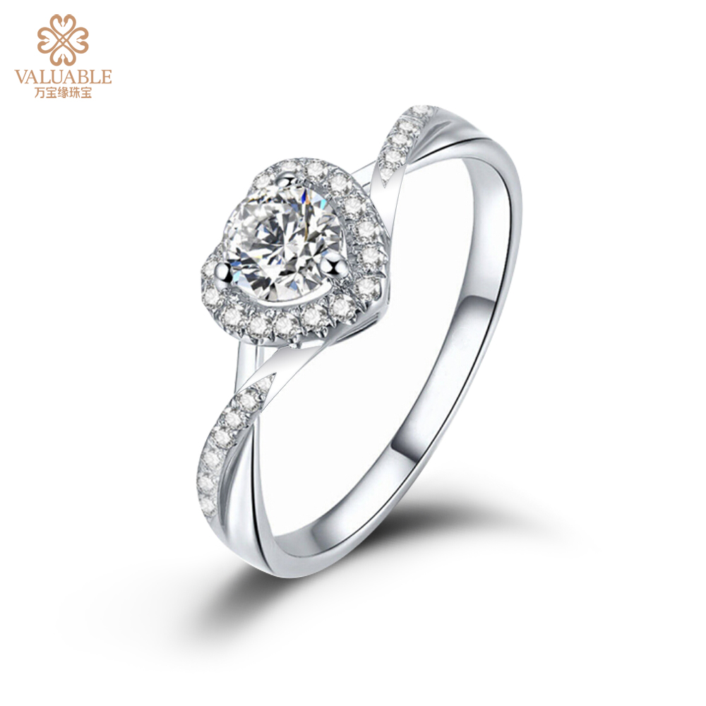 【缠绵一心一意】时尚钻戒