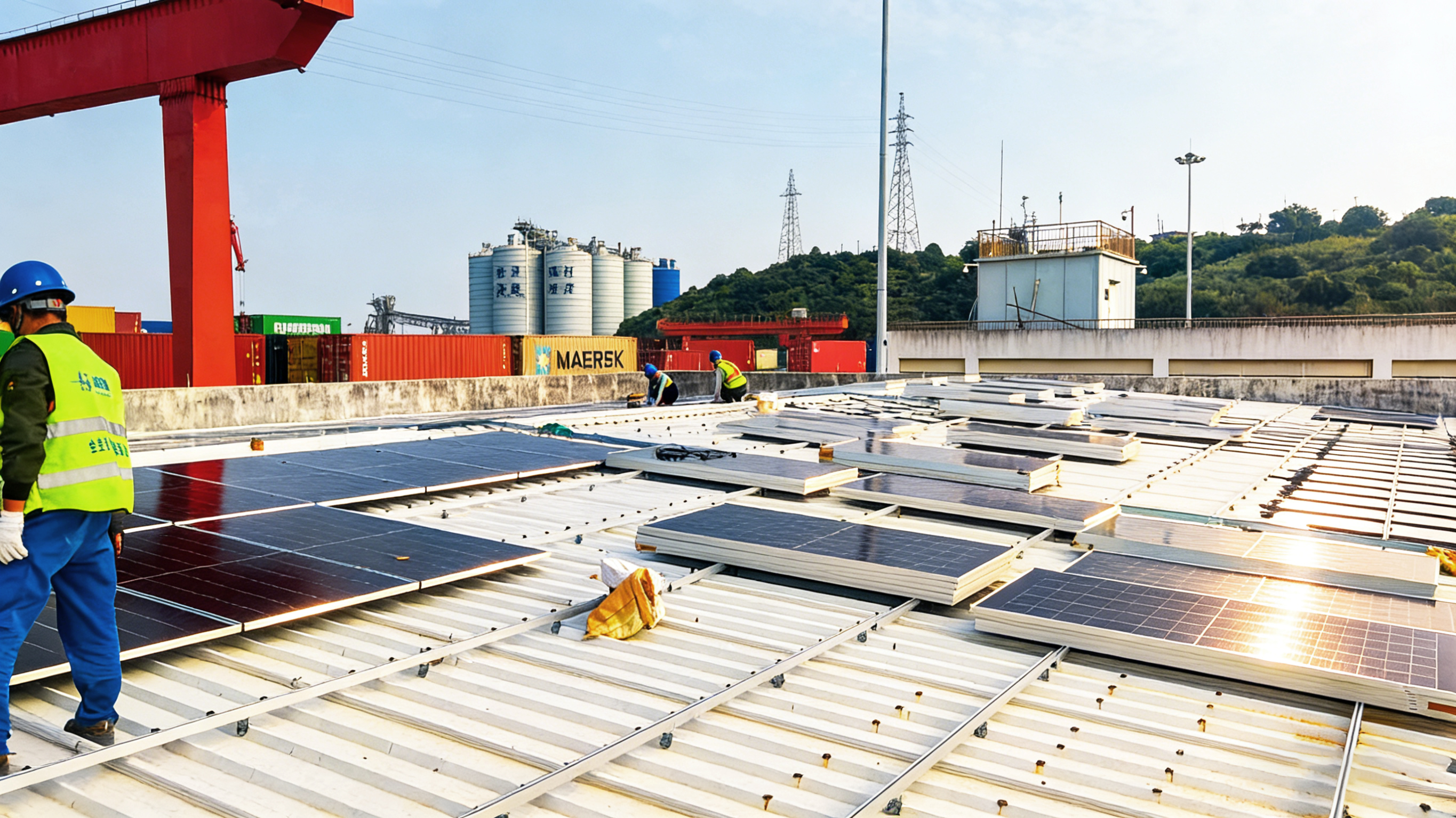 浙江龙门港务有限公司海关查验仓库屋顶光伏系统建设项目