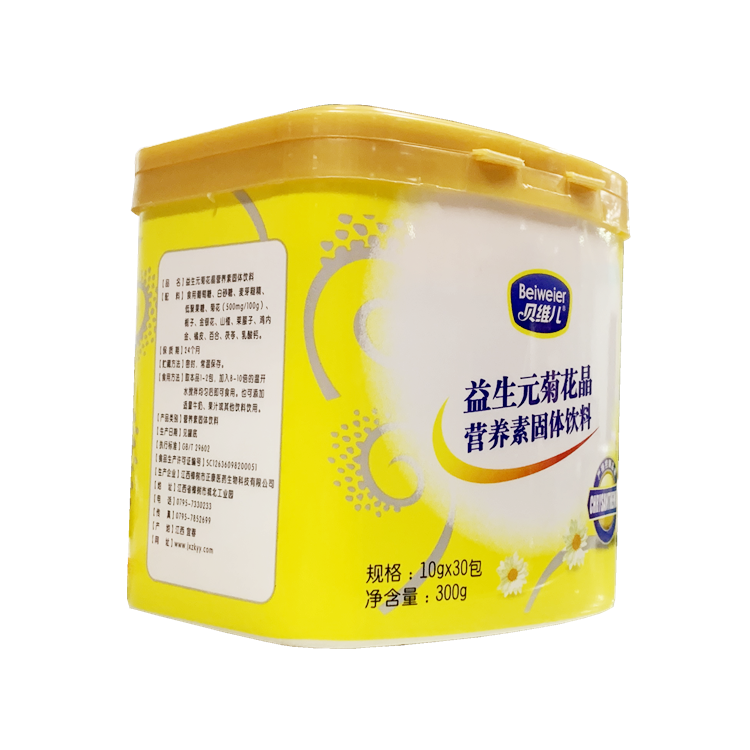 00139 贝维儿 益生元菊花晶营养素固体饮料 10g*30包/罐