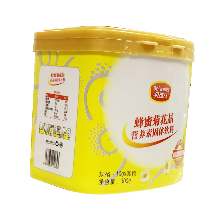 00156 贝维儿 蜂蜜菊花晶营养素固体饮料 30包/罐