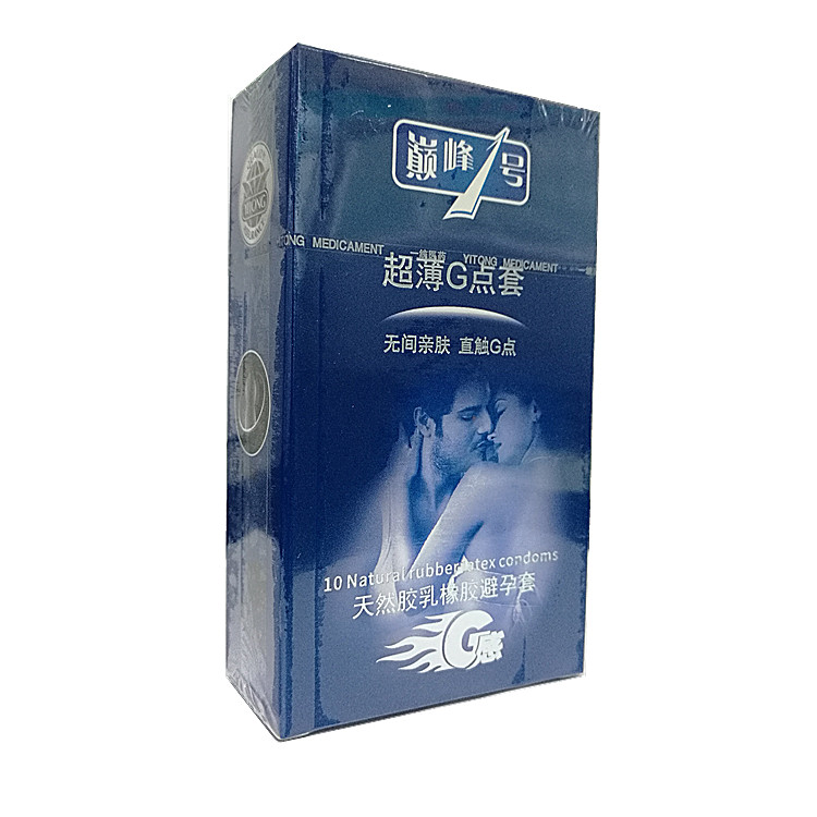 00357巅峰1号  超薄G点套  10支/盒